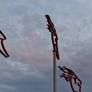Kunstinstallation „Windwächter“ in Wilhelmshaven | “Windwächter” Art Installation in Wilhelmshaven