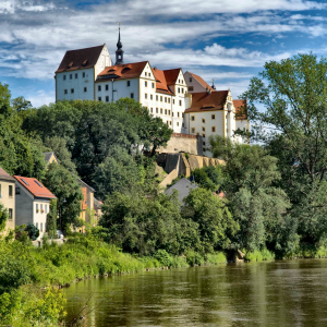 Schloss Colditz an der Zwickauer Mulde – Juli 2011 – Foto: SKOMP46866 | Colditz Castle on the Zwickau Mulde – July 2011 – Photo: SKOMP46866