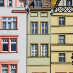 Historische Bürgerhäuser am Marktplatz Merseburg | Historic Townhouses at Merseburg Market Square