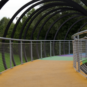 Slinky Springs to Fame in Oberhausen | Slinky Springs to Fame Bridge in Oberhausen