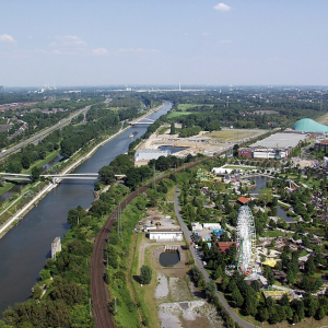 Rhein-Herne-Kanal in Oberhausen | Rhine-Herne Canal in Oberhausen