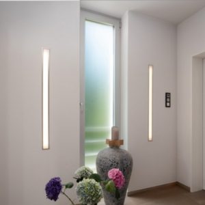 Minimalistischer Eingangsbereich mit Lichtakzenten | Minimalist Entrance Area with Light Accents