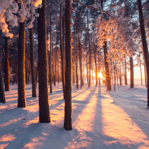 Winterlicher Sonnenaufgang in Willingen | Winter Sunrise in Willingen