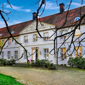 Historisches Schloss Cappenberg in Selm | Historic Cappenberg Castle in Selm Foto: Hans-Georg Kiewit, November 2022 | Photo: Hans-Georg Kiewit, November 2022