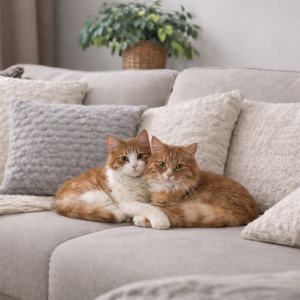 Gemütlicher Wohnbereich mit liebevollen Details | Cozy Living Area with Charming Details