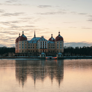 Schloss Moritzburg bei Sonnenuntergang | Moritzburg Castle at Sunset